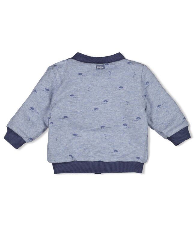 Feetje 51300548 Omkeerbaar bomberjack - Blue Ocean