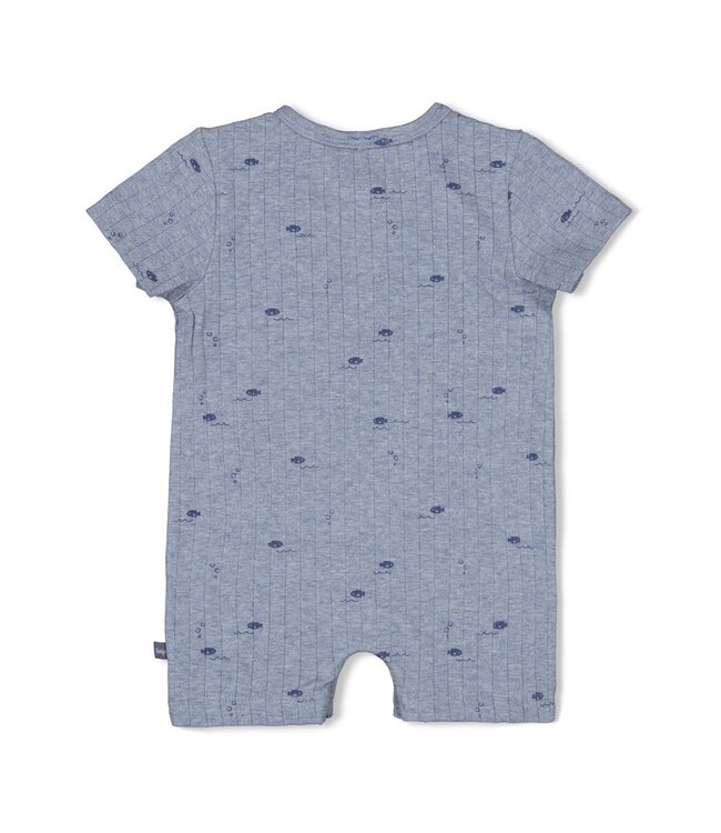 Feetje 51100101 Kort pakje rib AOP - Blue Ocean