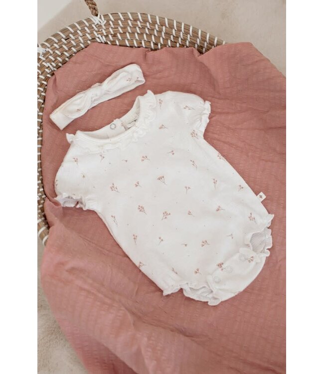 Feetje 50200259 Romper crinkle AOP k/m - Delicate Flower