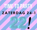 Piraten en Prinsessen bestaat 22! jaar op zaterdag 24 januari