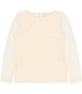 The New TN6791 TNSybil L_S Lace Tee Gardenia