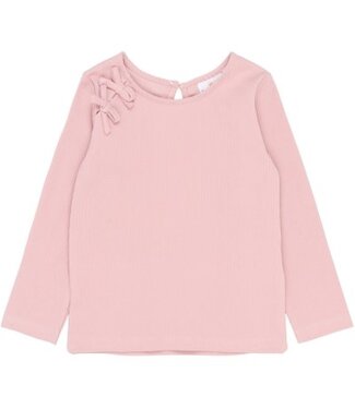 The New TNST6662 TNSTSigne L_S Rib Tee Silver Pink