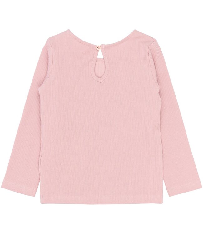 The New TNST6662 TNSTSigne L_S Rib Tee Silver Pink