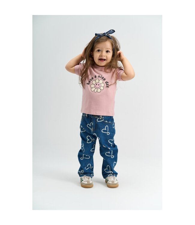 The New TNST6667 TNSTSille S_S Tee Silver Pink