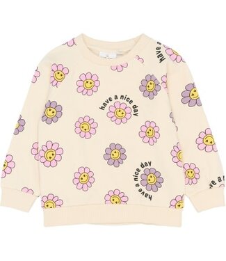The New TNST6679 TNSTSaga Sweatshirt Gardenia AOP