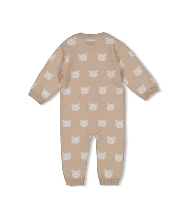 Feetje 50800133 Pak gebreid AO - The Knits Zand melange