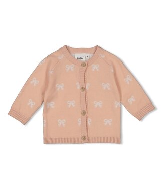 Feetje 51300557 Vestje gebreid AO - The Knits Roze