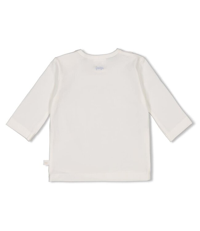 Feetje 51602761 Longsleeve embroidery boot - The Knits Offwhite