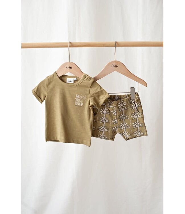 Feetje 52100469 Short - Safari Savage Groen
