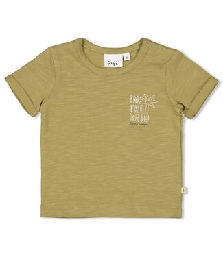 Feetje 51701001 T-shirt - Safari Savage Groen
