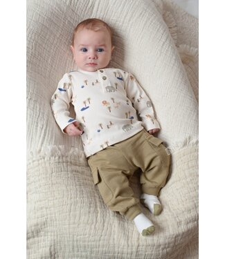 Feetje 52202512 Broek - Safari Savage Groen