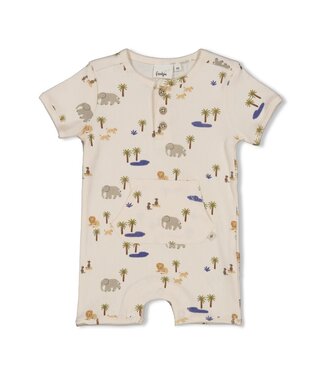 Feetje 51100104 Kort pakje rib AOP - Safari Savage Offwhite
