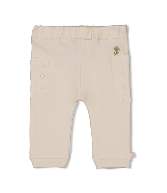 Feetje 52202478 Broek - Let Your Dreams Blossom Offwhite