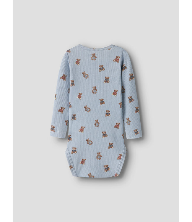 Name it baby 13253568 - NBMDENKAB Romper - Blue Fog