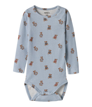 Name it baby Romper - Blue Fog