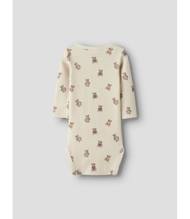Name it baby 13253568 - NBMDENKAB Romper - Peyote Melange