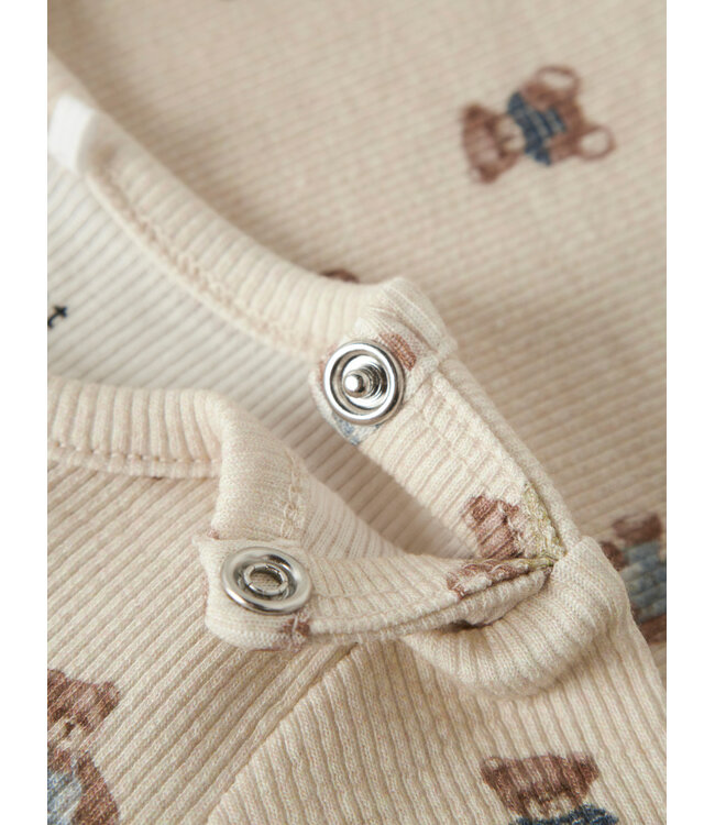 Name it baby 13253568 - NBMDENKAB Romper - Peyote Melange