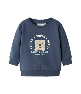 Name it baby Sweater - Vintage Indigo