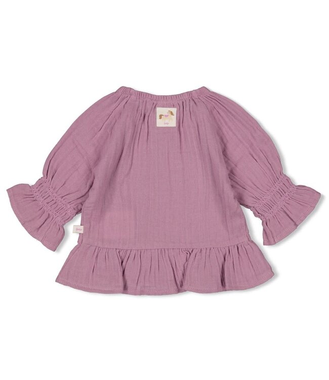 Feetje 51602717 Longsleeve Ruches Flower Ranch Violet