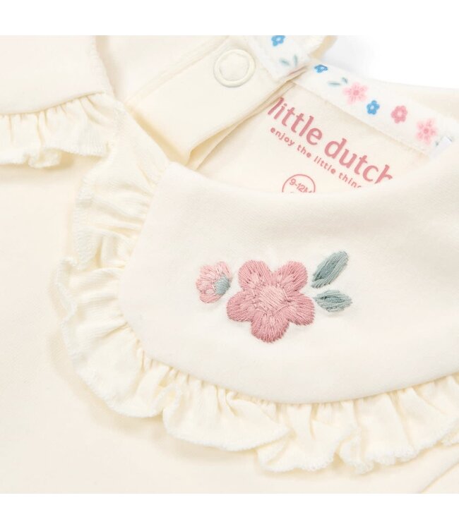 Little Dutch CL2602102 T-shirt korte mouw Creme