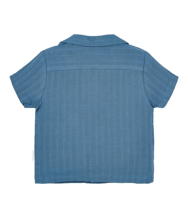 Little Dutch CL260216 Blouse korte mouw Indigo