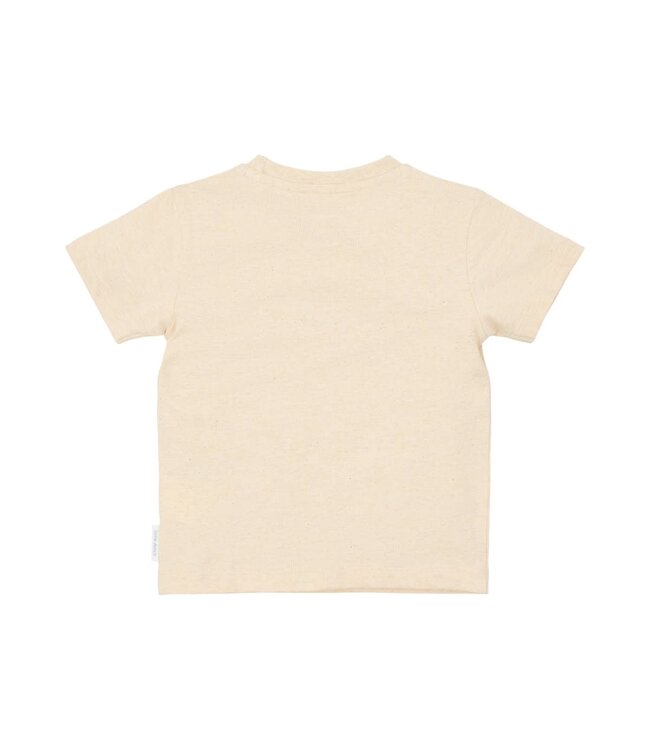 Little Dutch CL2602114 T-shirt korte mouw Biscuit melange