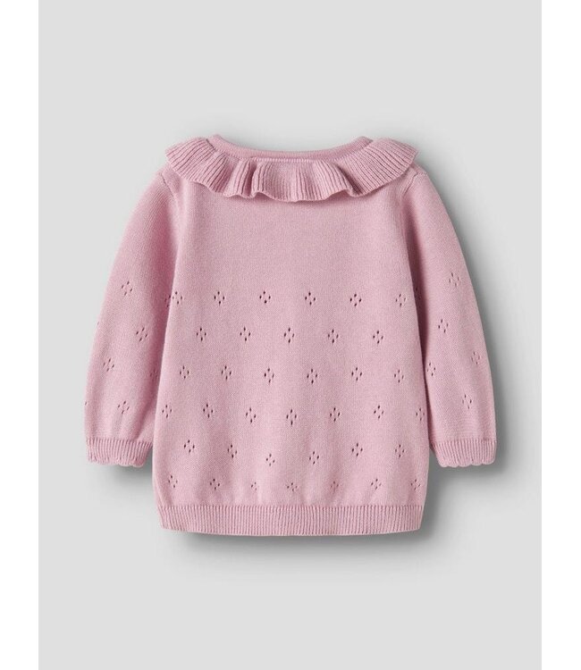 Name it baby NBFDIAME LS KNIT CARD 13253786 Fragant Lilac