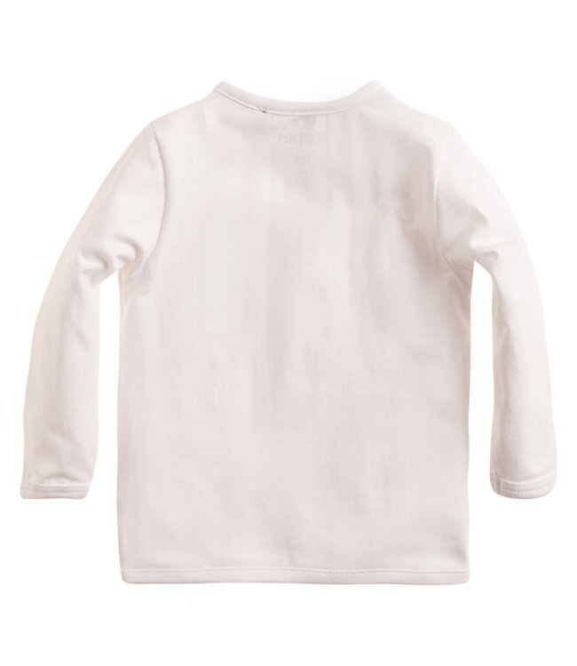Noppies 67329 white tee ls little