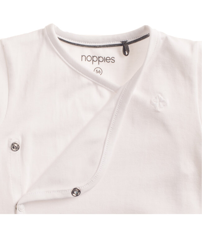 Noppies 67329 white tee ls little