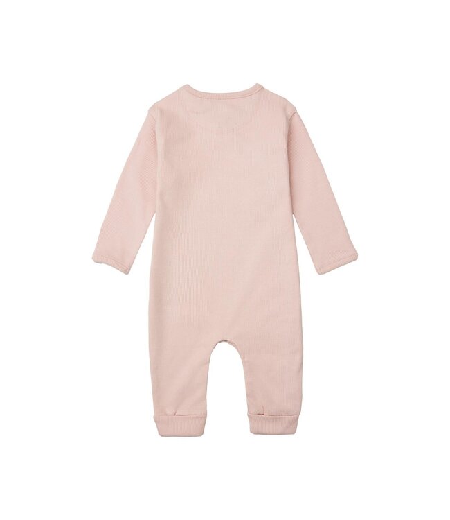 Noppies Nevis playsuit overlap rose melange rib