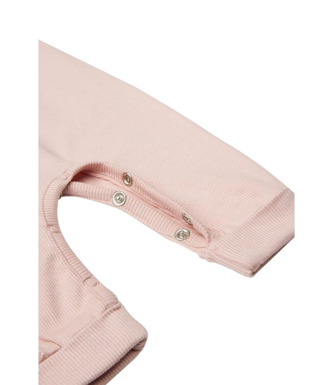 Noppies Nevis playsuit overlap rose melange rib