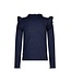 B.NOSY Y508-5427 Tonya top wit ruffles fudgsickle