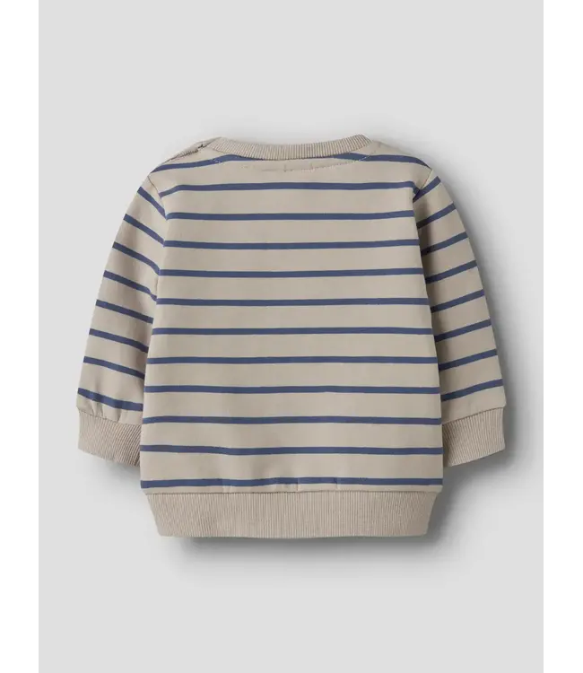 Name it baby NBMDADDEL LS SWEAT 13253573 Chateau Gray