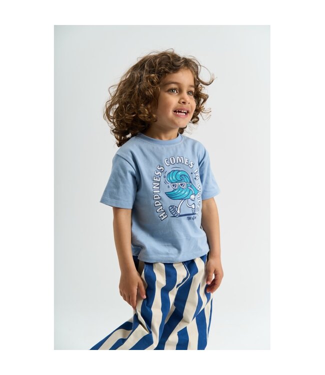 The New TNST6830 TNSTSilas Baggy Pants True Blue Striped