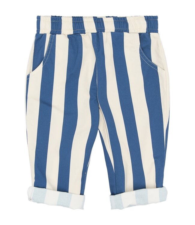 The New TNST6830 TNSTSilas Baggy Pants True Blue Striped