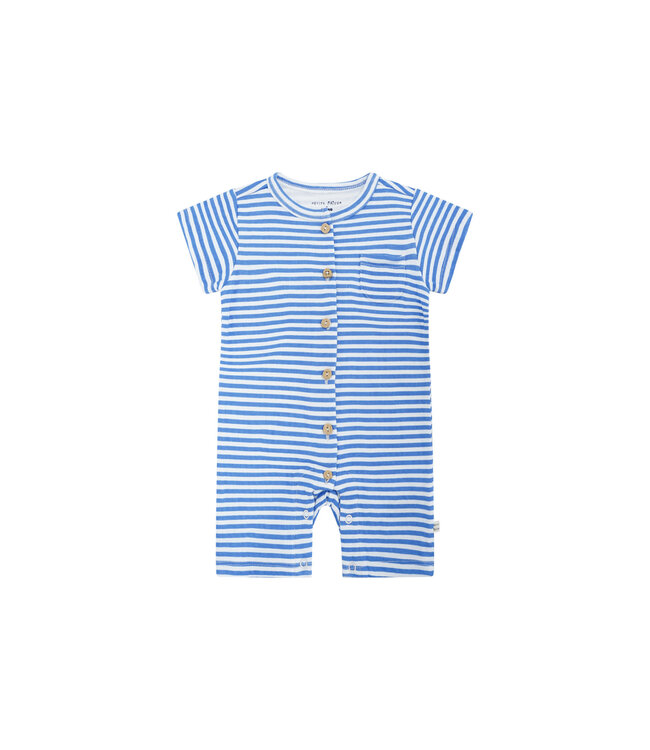 Petite Maison Sem Bodysuit blue stripe E000-7007