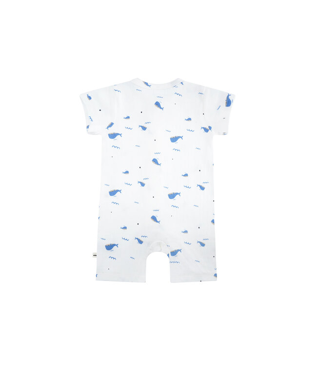 Petite Maison Sem Bodysuit blue whale E000-7007