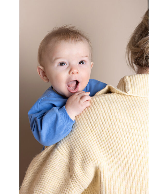 Petite Maison Ker Sweater Natural  E000-7306 Regata Blue