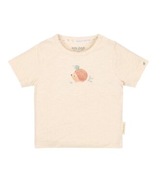 Little Dutch T-shirt korte mouw zand Sand Melee CL2602