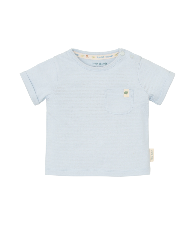 Little Dutch T-shirt korte mouw blauw Baby Blue CL2602