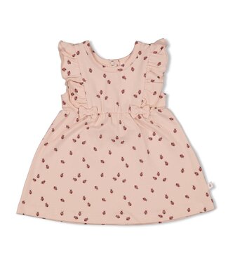 Feetje 51400575 Jurk AOP k/m - Ladybug l.Roze