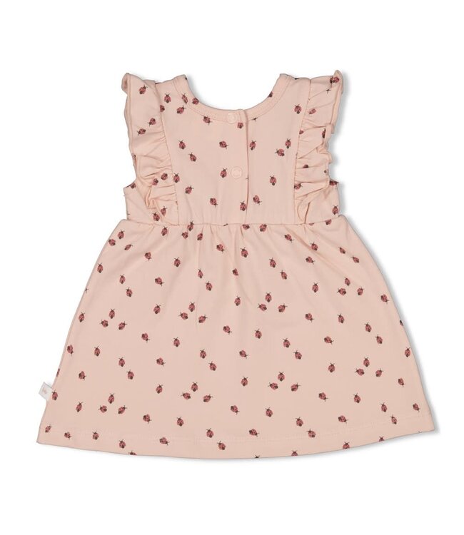 Feetje 51400575 Jurk AOP k/m - Ladybug l.Roze