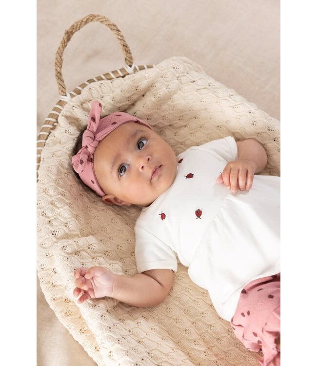 Feetje 51700979 T-shirt AOP - Ladybug Offwhite