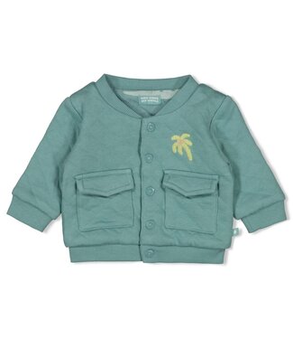 Feetje 51300555 Omkeerbaar bomberjack - You Croc my World Zeegroen