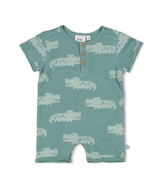 Feetje 51100107 Kort pakje AOP - You Croc my World Zeegroen
