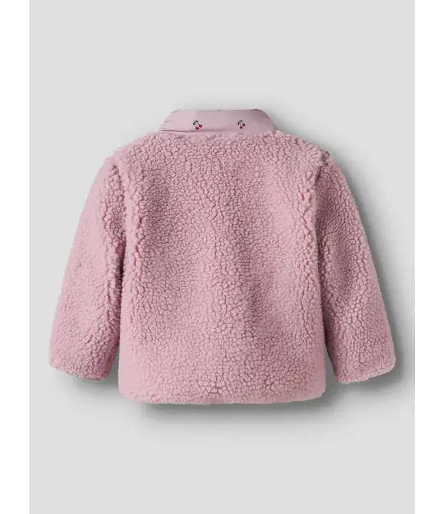 Name it baby NBFMINNA SHERPA JACKET 13250675 Keepsake Lilac