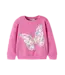 Name it mini 13257738 - NMFDARITA LS NREG SWEAT - Strawberry Moon