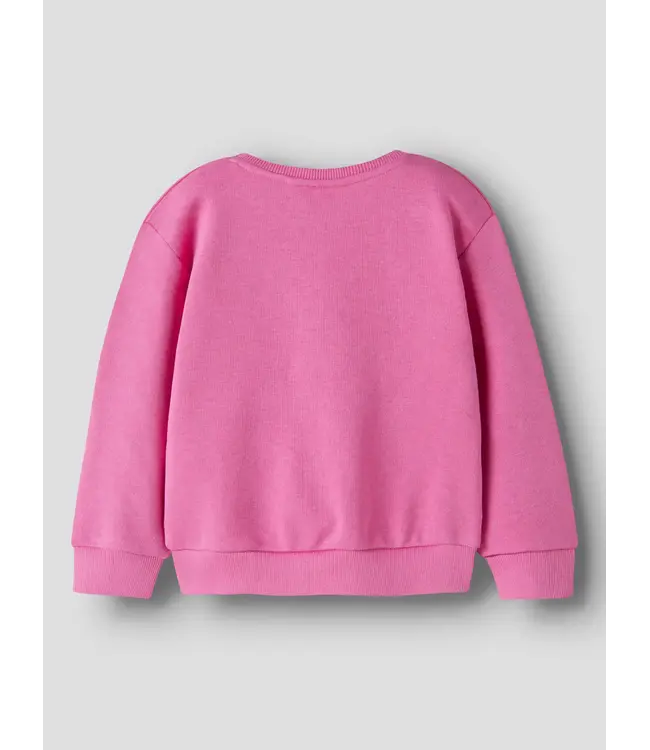 Name it mini 13257738 - NMFDARITA LS NREG SWEAT - Strawberry Moon