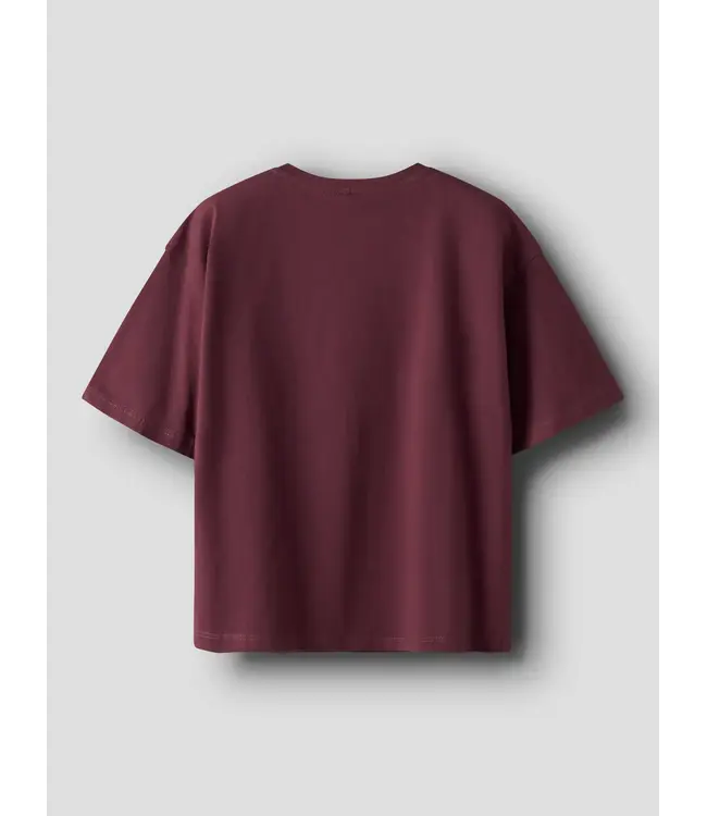 Name it NKFSANGY SS RLX TOP 13251890 Burgundy