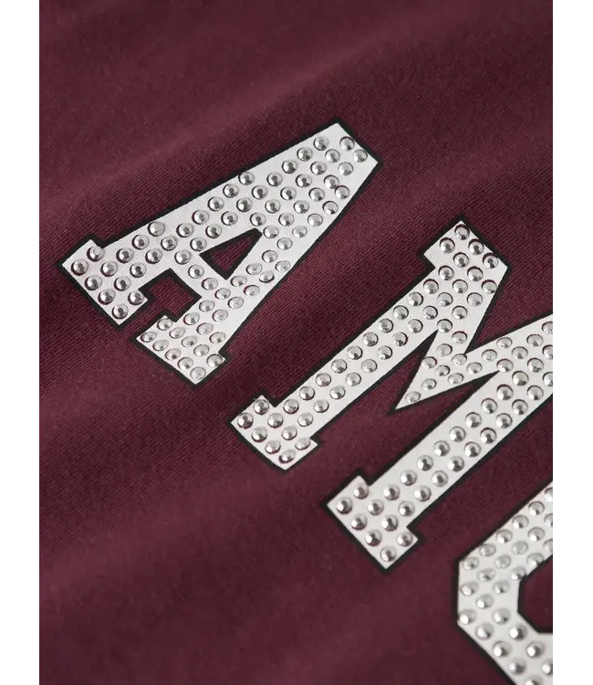 Name it NKFSANGY SS RLX TOP 13251890 Burgundy